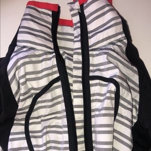 Lulu lemon set with zip up jacket and tank